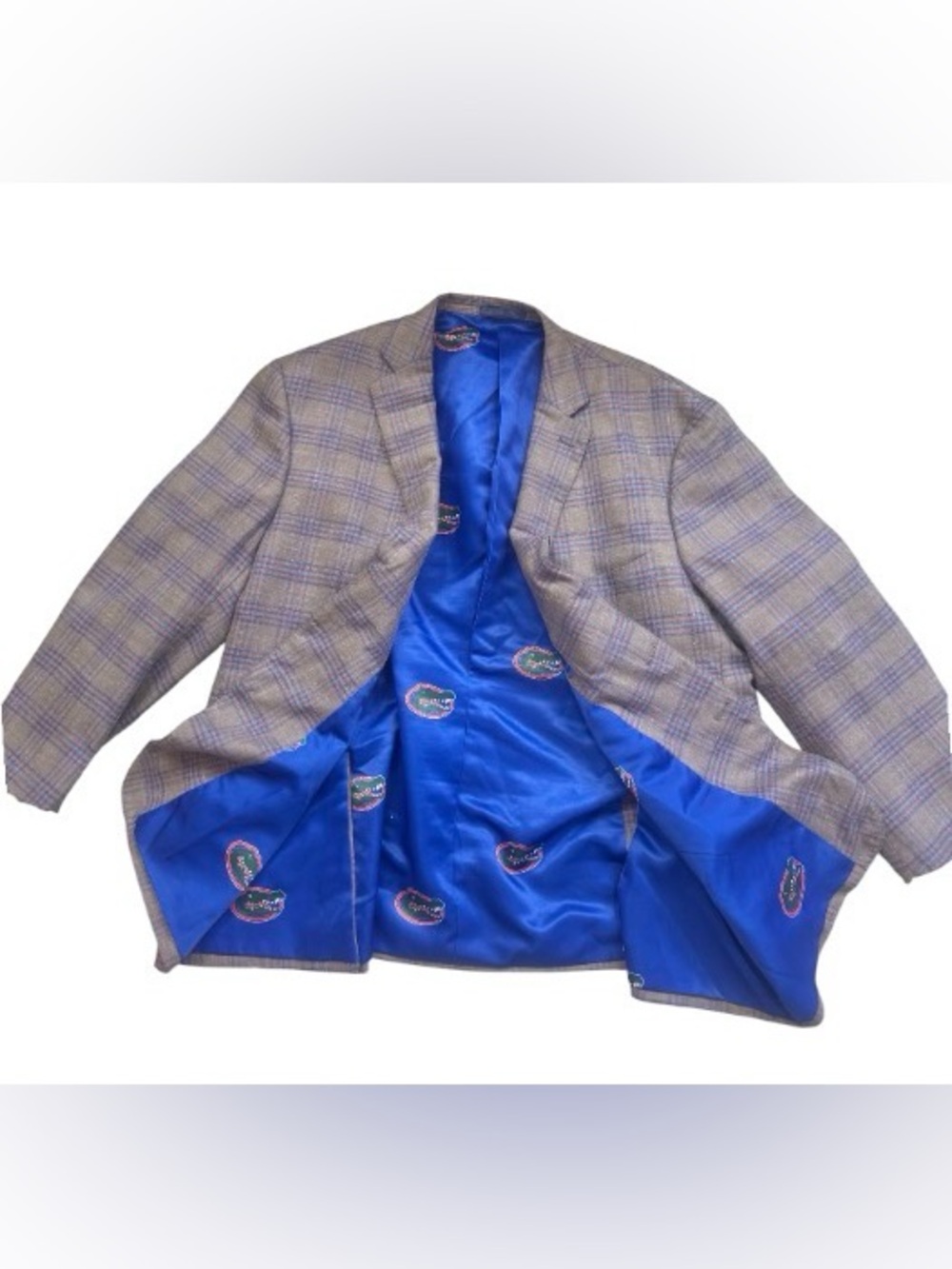FLORIDA GATORS REVEAL DESIGNER CUSTOM sports coat men’s size 42 LARGE - Picture 3 of 17